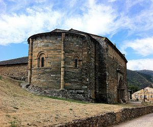 Iglesia de Santiago de Villafranca del Bierzo, El Bierzo, León, Castilla y León, España.