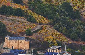 La Iglesia de San Miguel de Corullón, El Bierzo, León, Castilla y León, España.