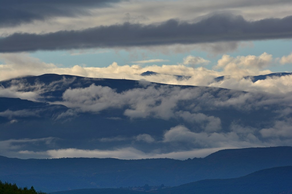 Vista desde Pobladura de Somoza, Villafranca del Bierzo, El Bierzo, León, Castilla y León, España.