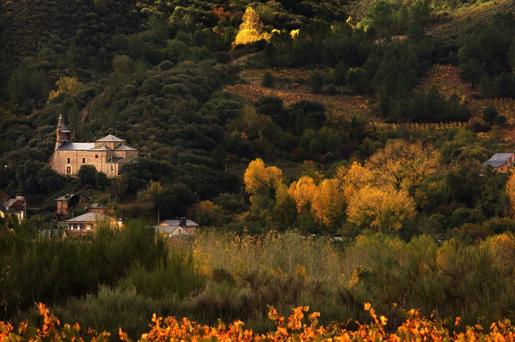 Iglesia de San Justo de Villabuena, Cacabelos, El Bierzo, León, Castilla y León, España.
