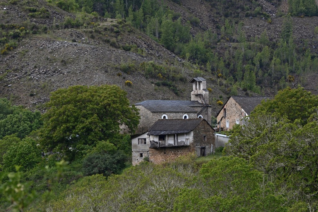 San Fiz do Seo, Trabadelo, El Bierzo, León, Castilla y León, España.