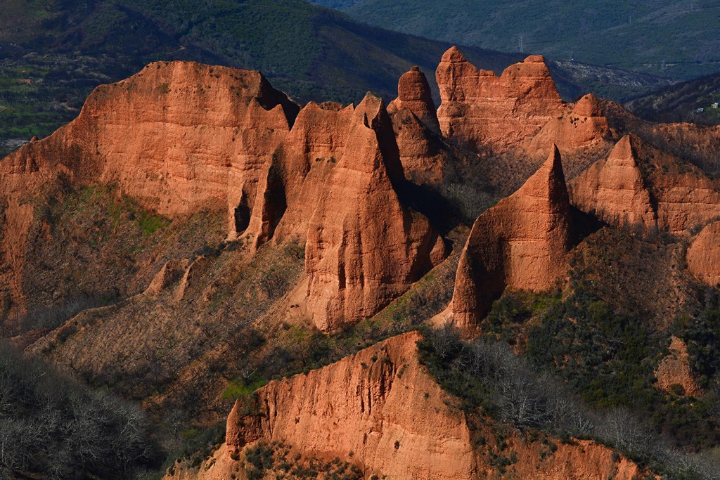 Las Médulas, Orellán, Borrenes, El Bierzo, León, Castilla y León, España.